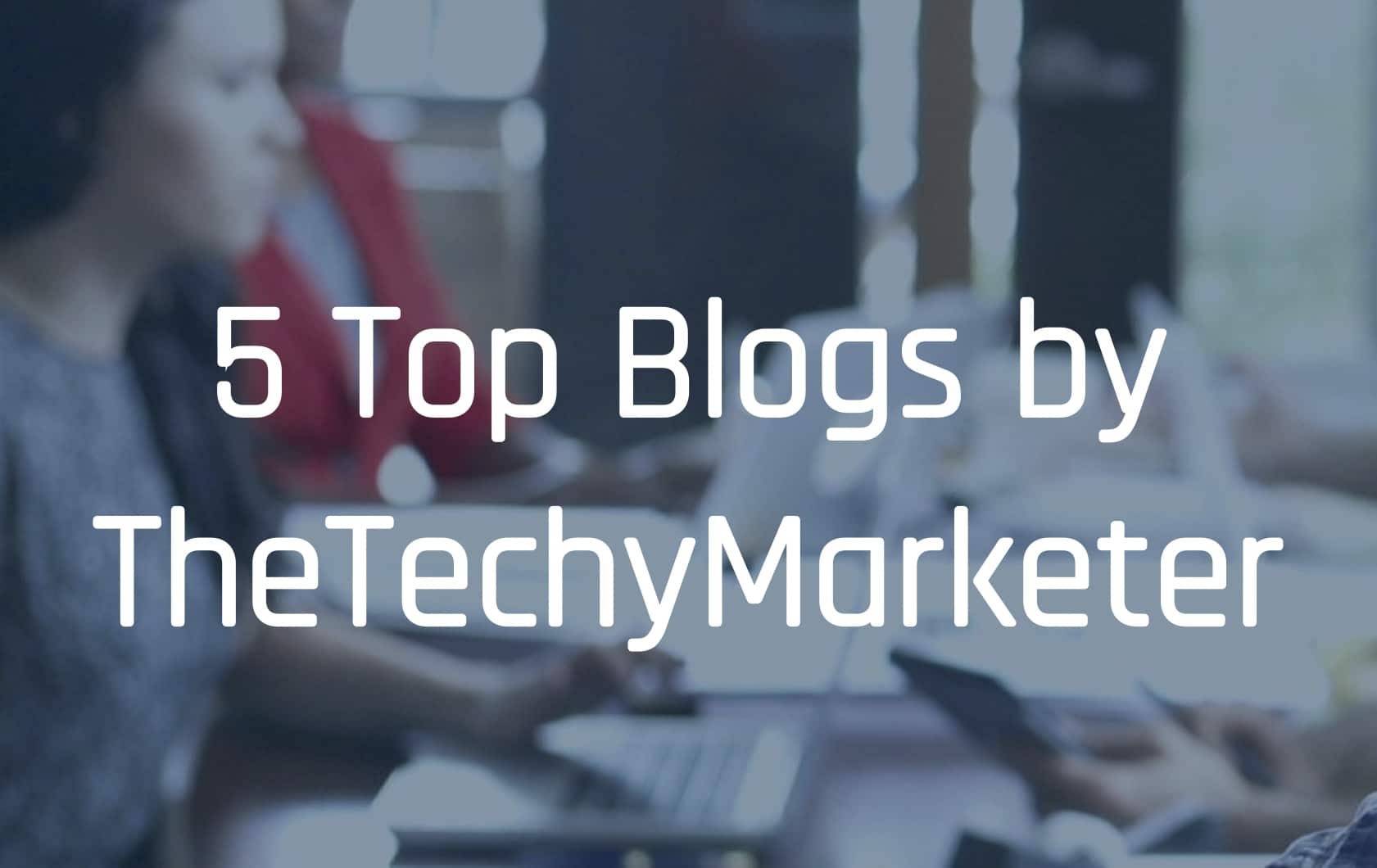 Top Marketing Blogs